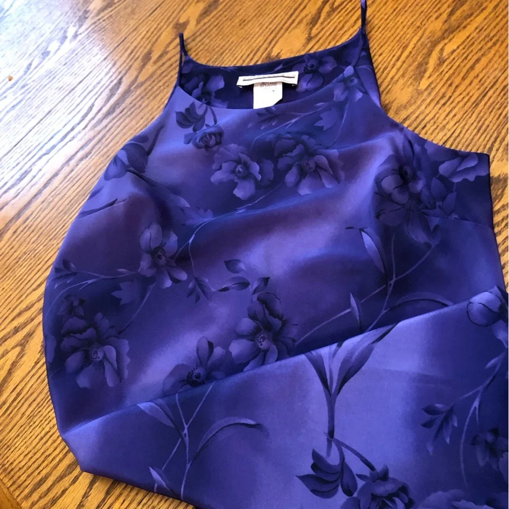 Vintage Purple Nightie Gown Lingerie Size 15/16 by Expressions